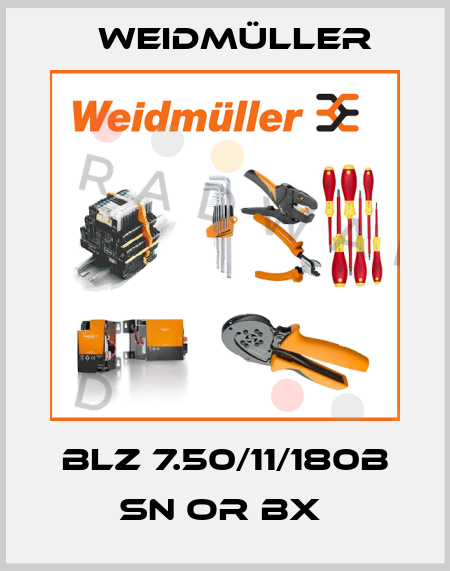 BLZ 7.50/11/180B SN OR BX  Weidmüller