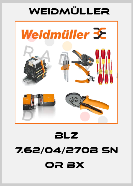 BLZ 7.62/04/270B SN OR BX  Weidmüller