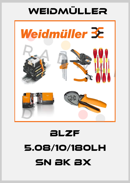 BLZF 5.08/10/180LH SN BK BX  Weidmüller