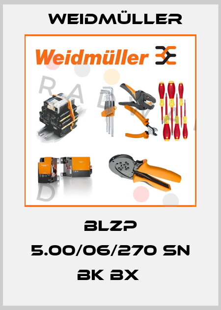 BLZP 5.00/06/270 SN BK BX  Weidmüller