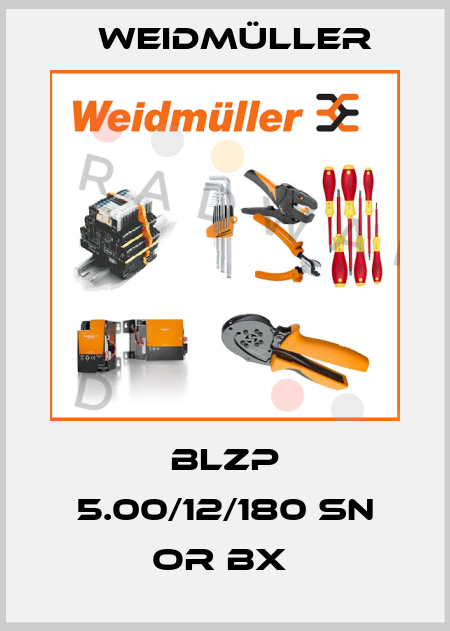 BLZP 5.00/12/180 SN OR BX  Weidmüller