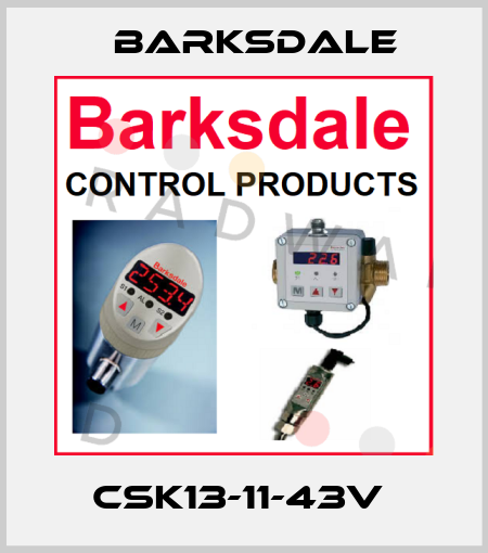 CSK13-11-43V  Barksdale