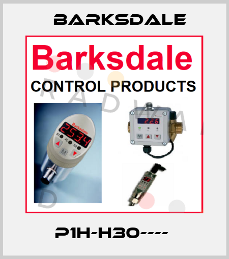 P1H-H30----  Barksdale