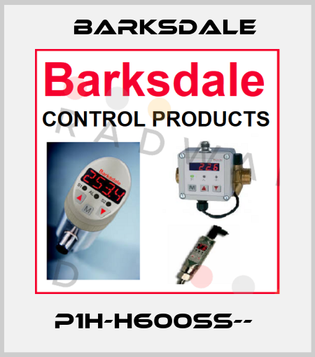 P1H-H600SS--  Barksdale