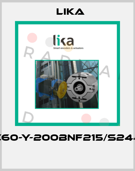 C60-Y-200BNF215/S244  Lika