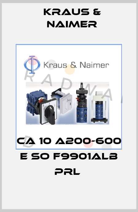 CA 10 A200-600 E SO F9901ALB PRL  Kraus & Naimer