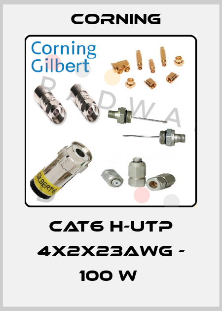 CAT6 H-UTP 4X2X23AWG - 100 W  Corning