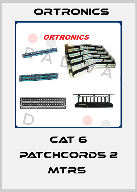 CAT 6 PATCHCORDS 2 MTRS  Ortronics