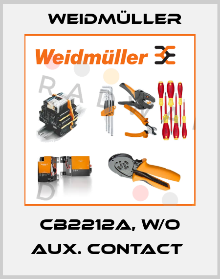 CB2212A, W/O AUX. CONTACT  Weidmüller
