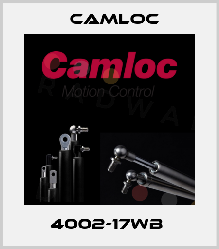 4002-17WB  Camloc