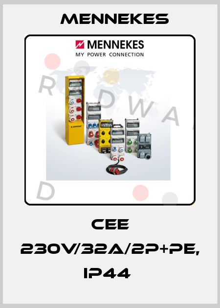 CEE 230V/32A/2P+PE, IP44  Mennekes