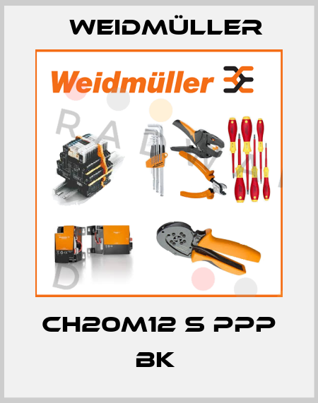 CH20M12 S PPP BK  Weidmüller