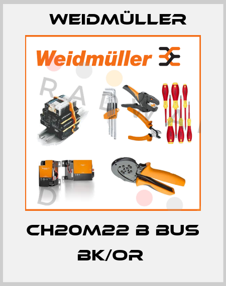 CH20M22 B BUS BK/OR  Weidmüller