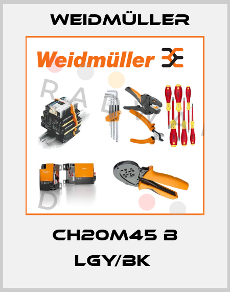 CH20M45 B LGY/BK  Weidmüller