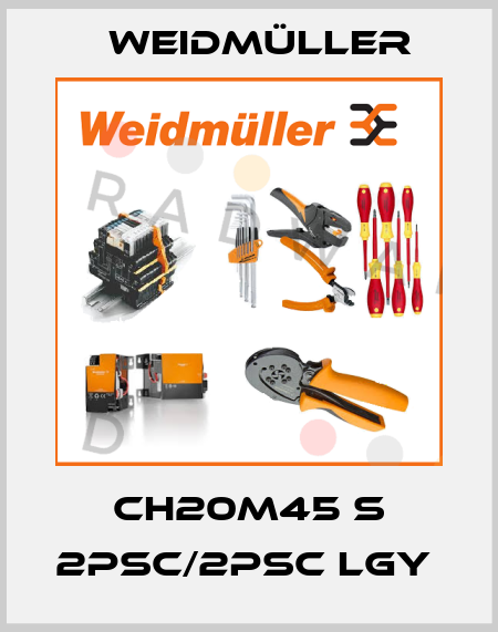 CH20M45 S 2PSC/2PSC LGY  Weidmüller