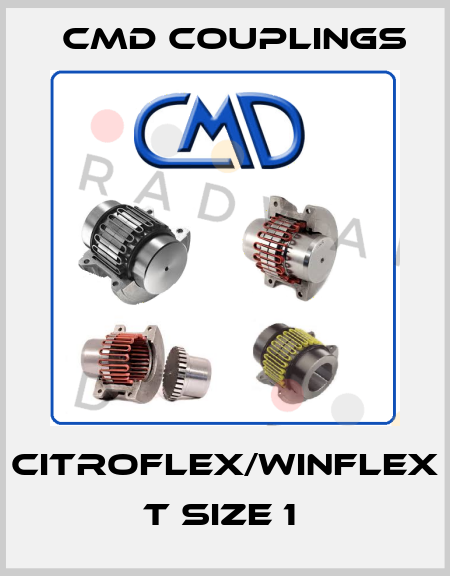 CITROFLEX/WINFLEX T SIZE 1  Cmd Couplings