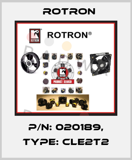 P/N: 020189, Type: CLE2T2 Rotron