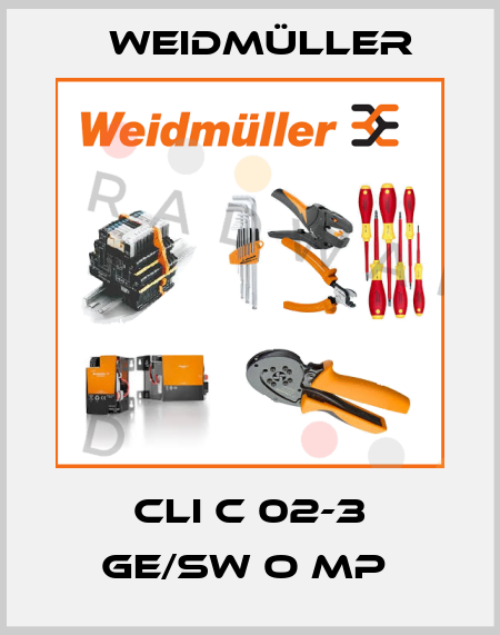 CLI C 02-3 GE/SW O MP  Weidmüller