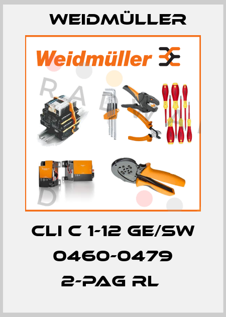 CLI C 1-12 GE/SW 0460-0479 2-PAG RL  Weidmüller