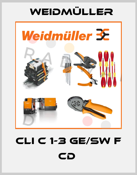 CLI C 1-3 GE/SW F CD  Weidmüller