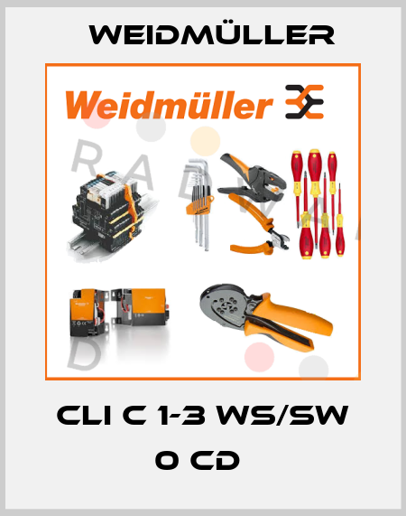 CLI C 1-3 WS/SW 0 CD  Weidmüller