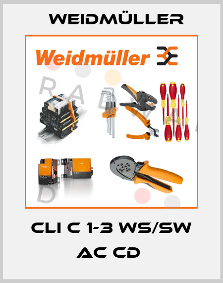 CLI C 1-3 WS/SW AC CD  Weidmüller