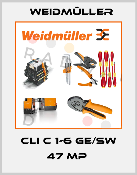 CLI C 1-6 GE/SW 47 MP  Weidmüller