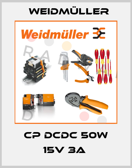 CP DCDC 50W 15V 3A  Weidmüller