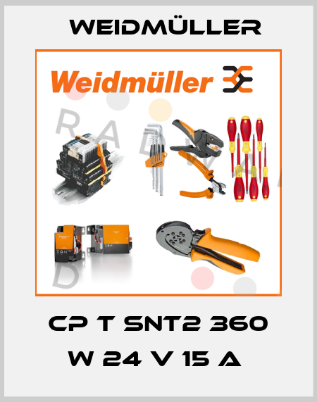 CP T SNT2 360 W 24 V 15 A  Weidmüller