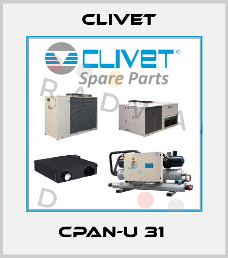 CPAN-U 31  Clivet