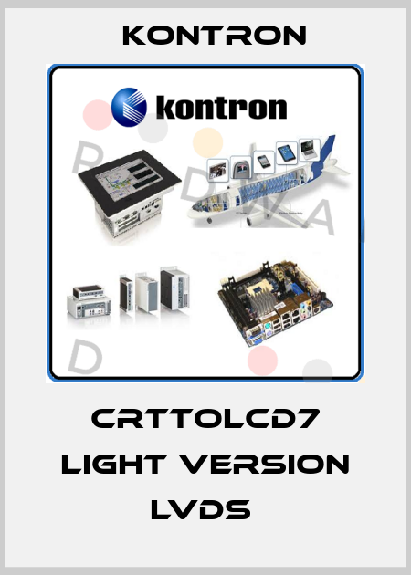 CRTTOLCD7 LIGHT VERSION LVDS  Kontron