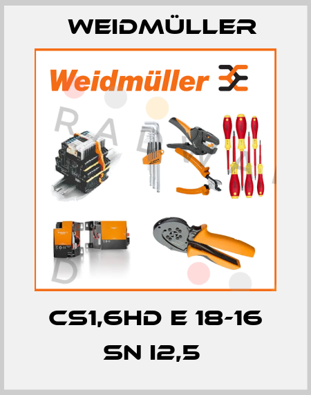 CS1,6HD E 18-16 SN I2,5  Weidmüller