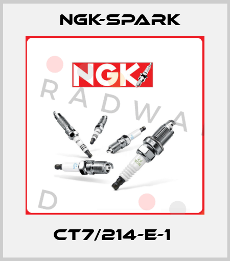 CT7/214-E-1  Ngk-Spark