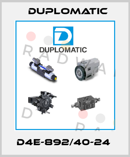 D4E-892/40-24  Duplomatic