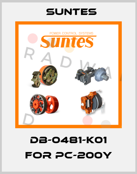 DB-0481-K01 FOR PC-200Y Suntes