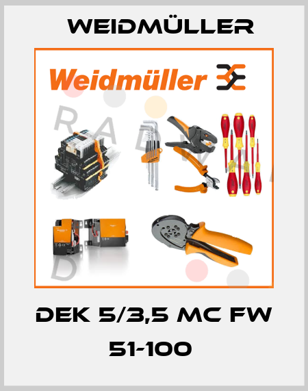 DEK 5/3,5 MC FW 51-100  Weidmüller