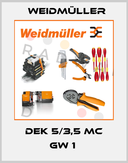 DEK 5/3,5 MC GW 1  Weidmüller