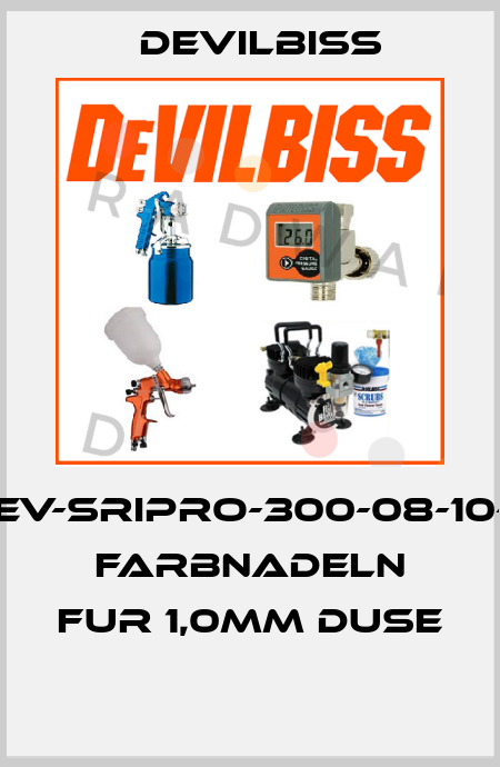 DEV-SRIPRO-300-08-10-K FARBNADELN FUR 1,0MM DUSE  Devilbiss