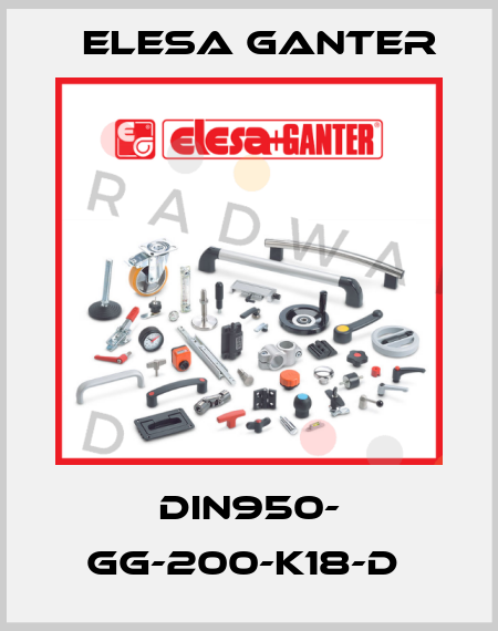 DIN950- GG-200-K18-D  Elesa Ganter