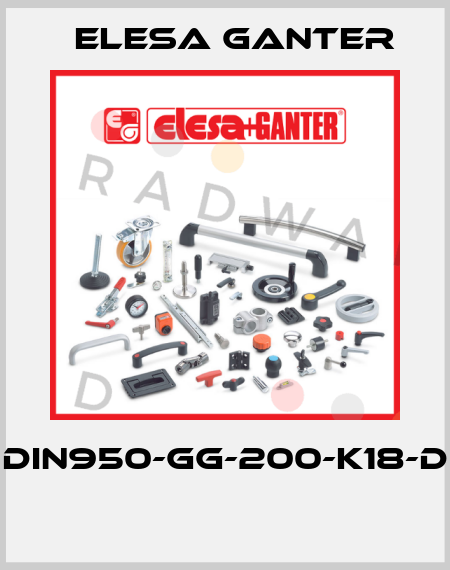 DIN950-GG-200-K18-D  Elesa Ganter