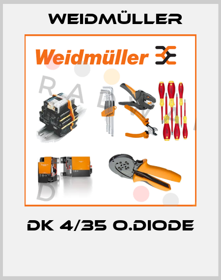 DK 4/35 O.DIODE  Weidmüller