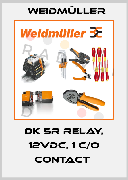 DK 5R RELAY, 12VDC, 1 C/O CONTACT  Weidmüller