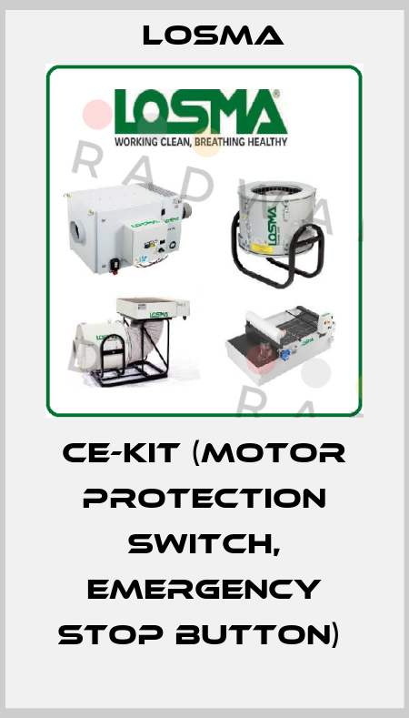 CE-kit (motor protection switch, emergency stop button)  Losma