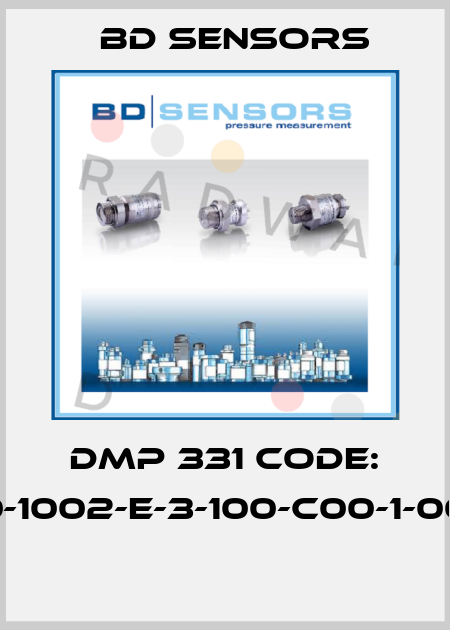 DMP 331 CODE: 110-1002-E-3-100-C00-1-002  Bd Sensors
