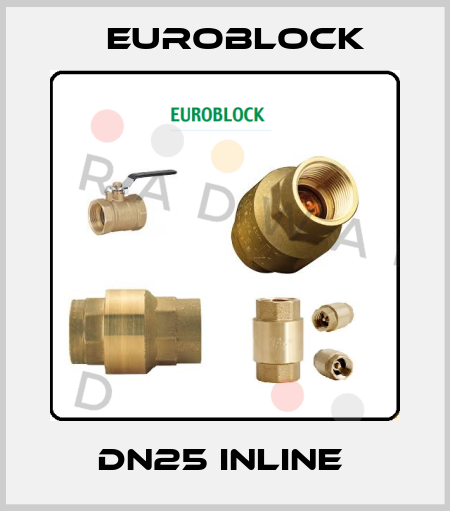 DN25 INLINE  Euroblock