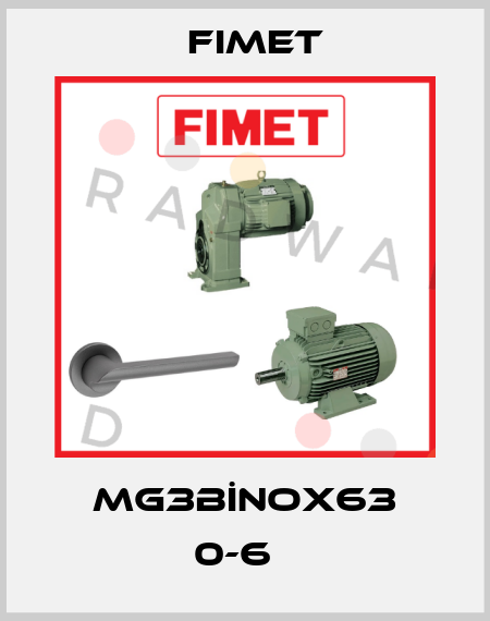 MG3BİNOX63 0-6   Fimet