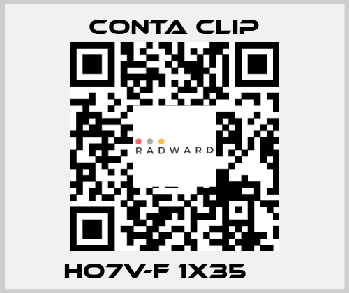 HO7V-F 1X35      Conta Clip