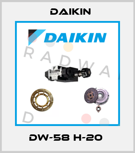 DW-58 H-20  Daikin