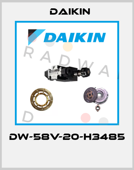 DW-58V-20-H3485  Daikin