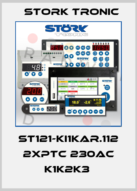 ST121-KI1KAR.112 2xPTC 230AC K1K2K3  Stork tronic